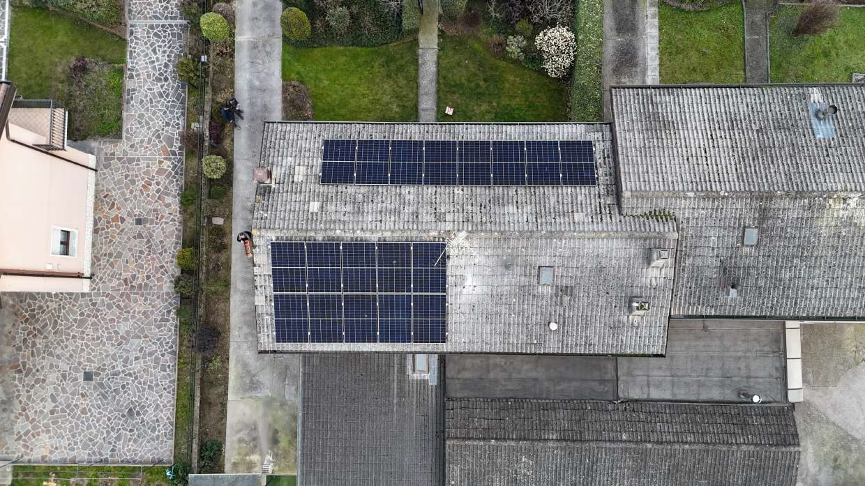 Impianto FV 8,19 kWp San Gervasio Bresciano